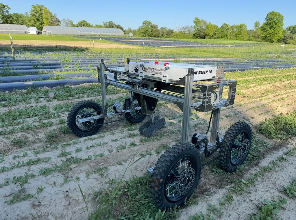 Robotic Platform for Small Farms - Open Ag Technology - GOATech