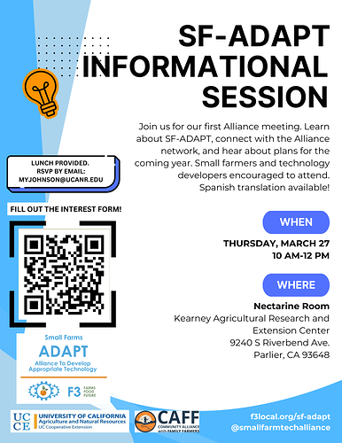 SF-ADAPT first meeting